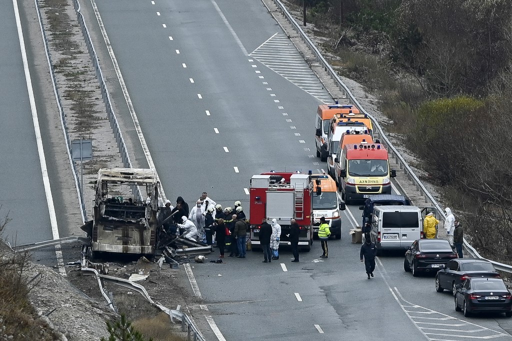 Accidente de autobús Bulgaria