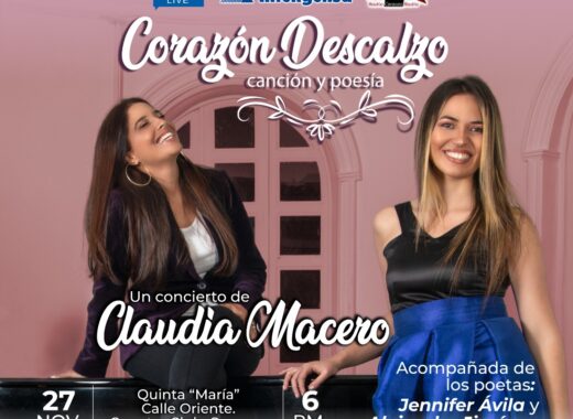 Corazón descalzo, concierto con Claudia Macero