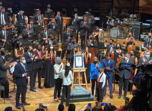 El Sistema se queda con el récord Guinness de la orquesta más grande del mundo