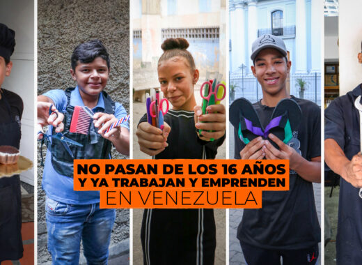 No pasan de los 16 años y ya trabajan y emprenden en Venezuela (Video)