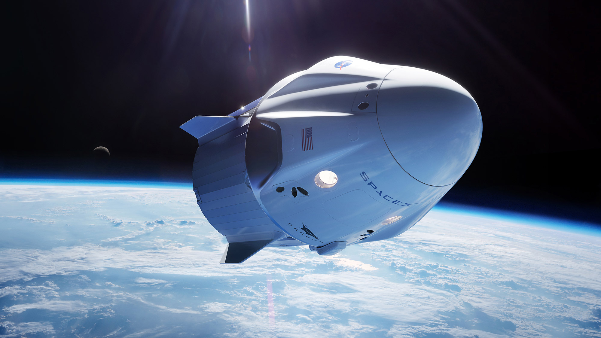 cápsula Dragon de SpaceX