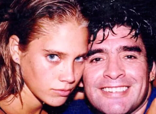 Tenía 16 años y era la "novia" de Maradona: un juez desestimó las denuncias