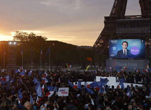 Macron, el "presidente jupiterino" ganó la reelección
