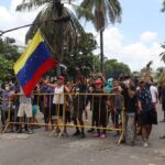 Venezolanos migrantes presionan en Tapachula Chiapas, México