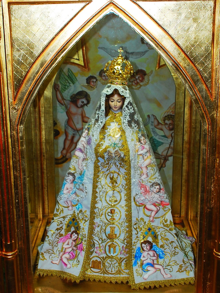  Imagen de la Virgen en el Camarín de la Basílica del Valle