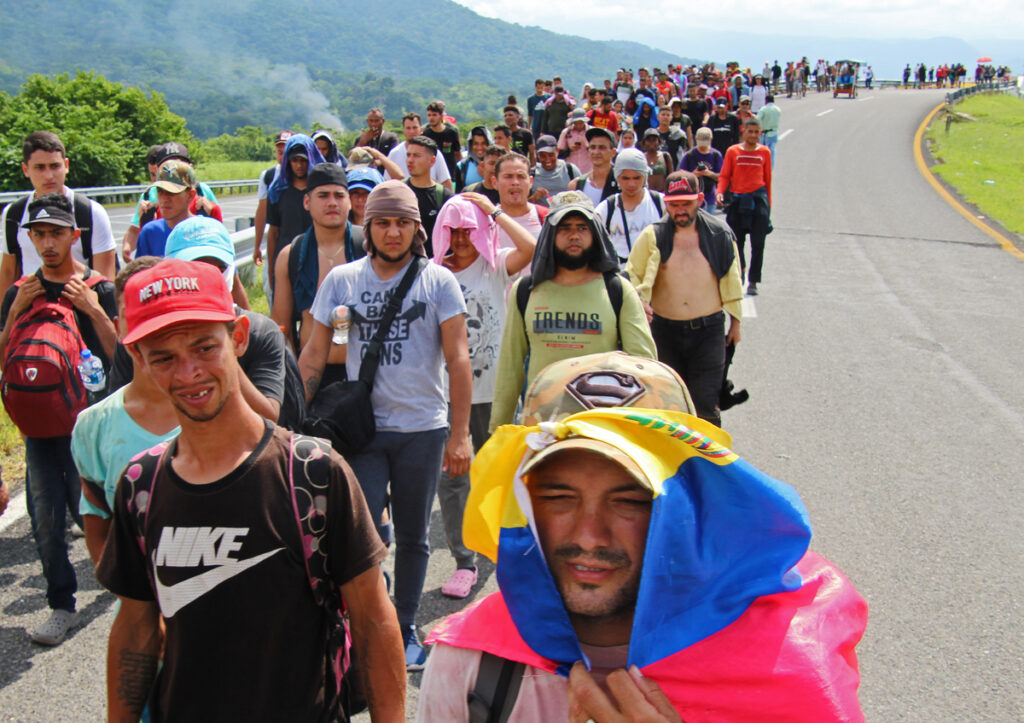 Migrantes venezolanos y la oposición