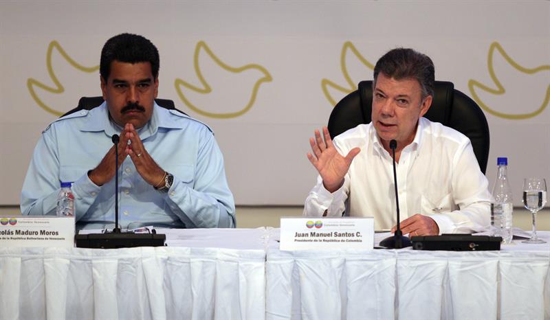 Maduro y Santos