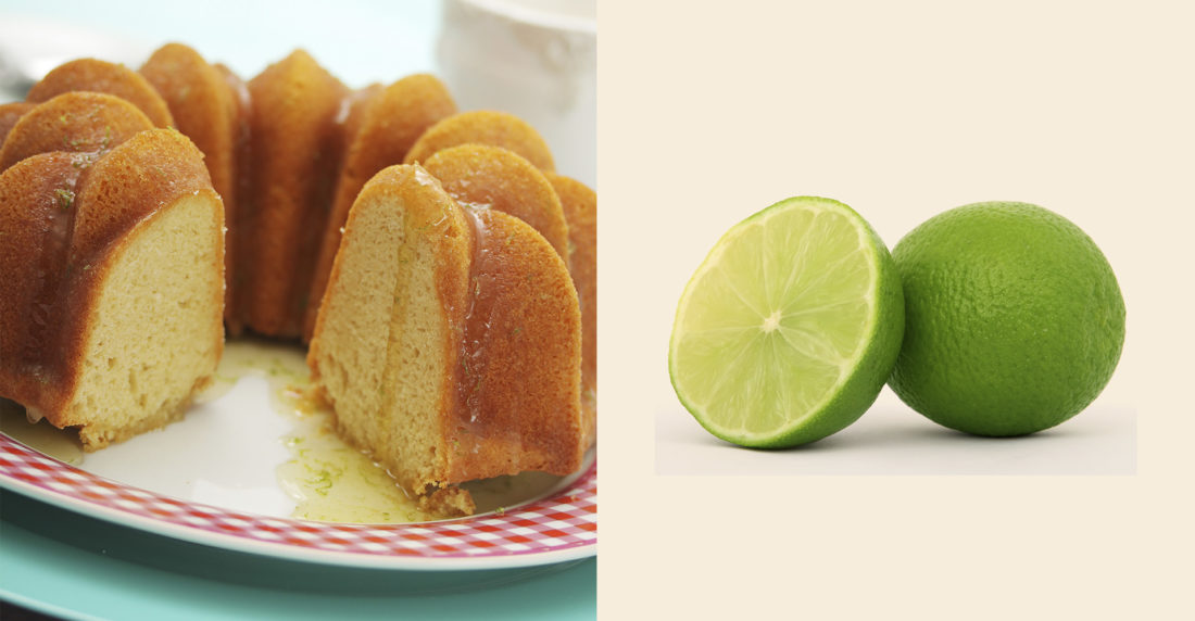bizcocho, limón