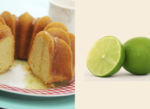 bizcocho, limón
