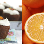 budín, dátiles, naranja