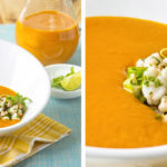 crema, camarones, sopa