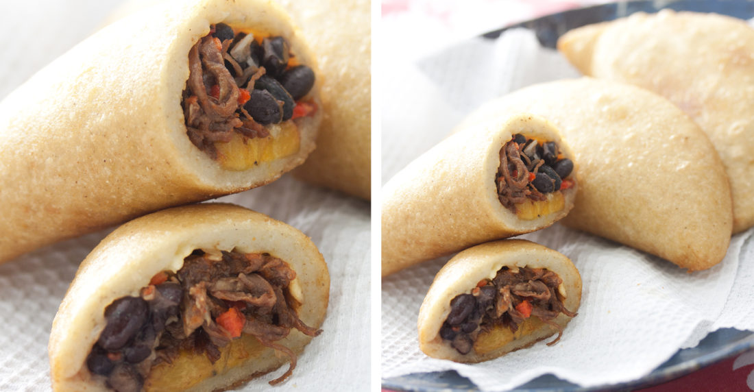 empanada, pabellón