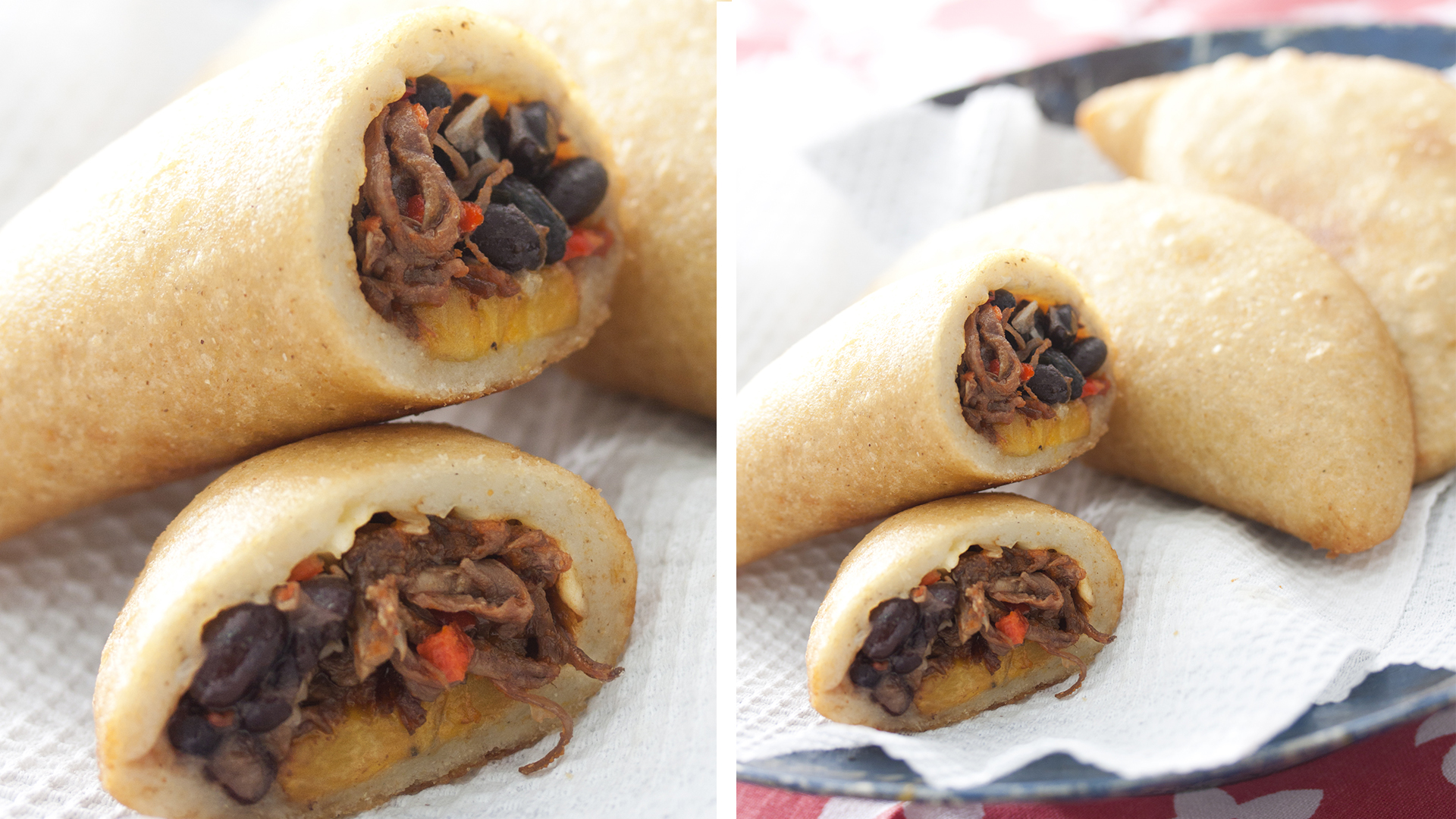 empanada, pabellón