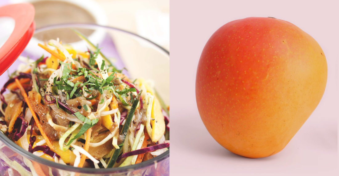 ensalada, mango