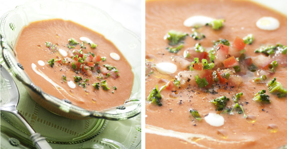sopa de tomate