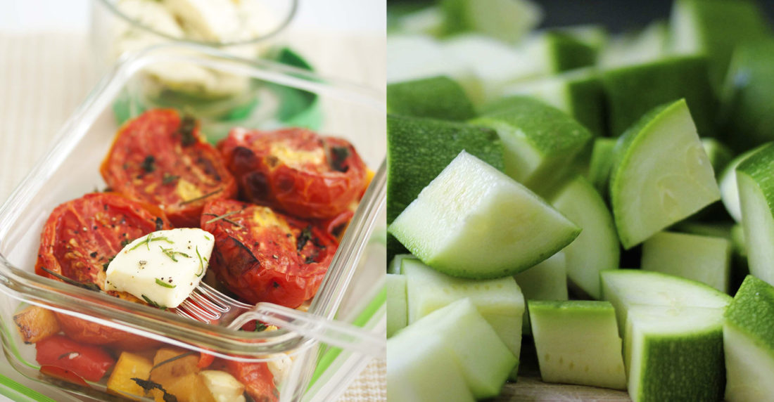 vegetales, asados