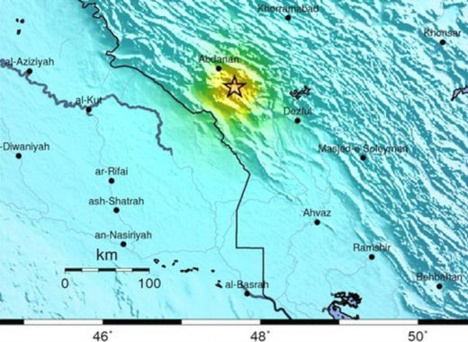 Terremoto Irán