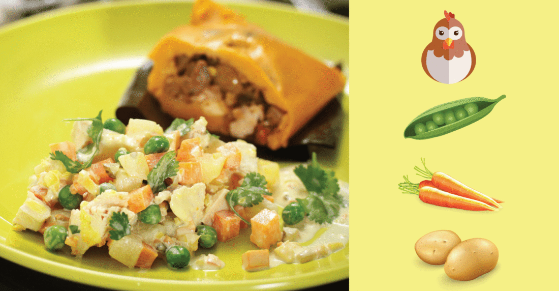 ensalada de gallina