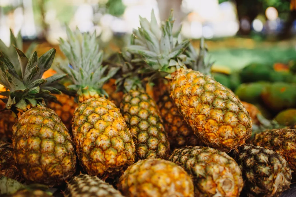 Piña para eliminar la grasa, toxinas e hinchazón