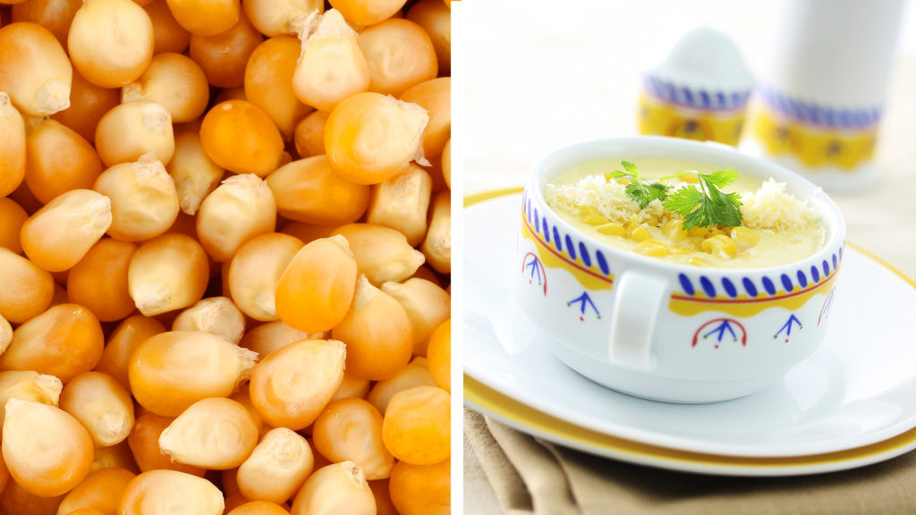 crema de maíz