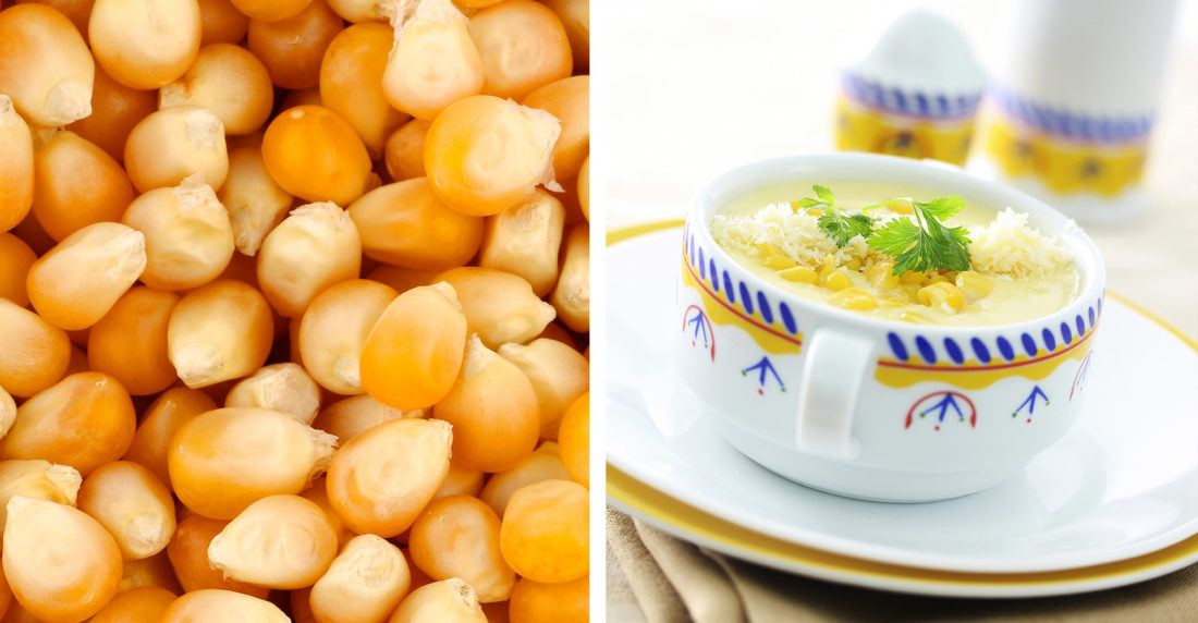 crema de maíz