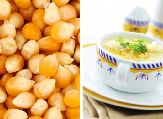 crema de maíz