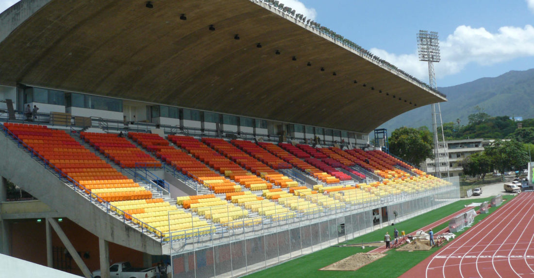 ejercicios Estadio olímpico UCV Caracas