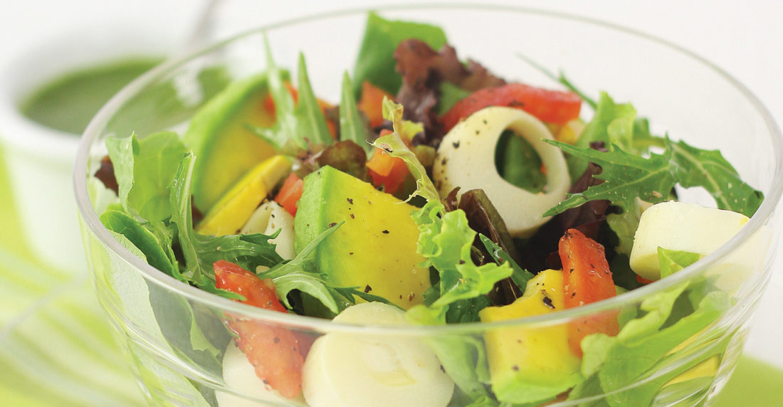ensaladas, vegano, vegetariano