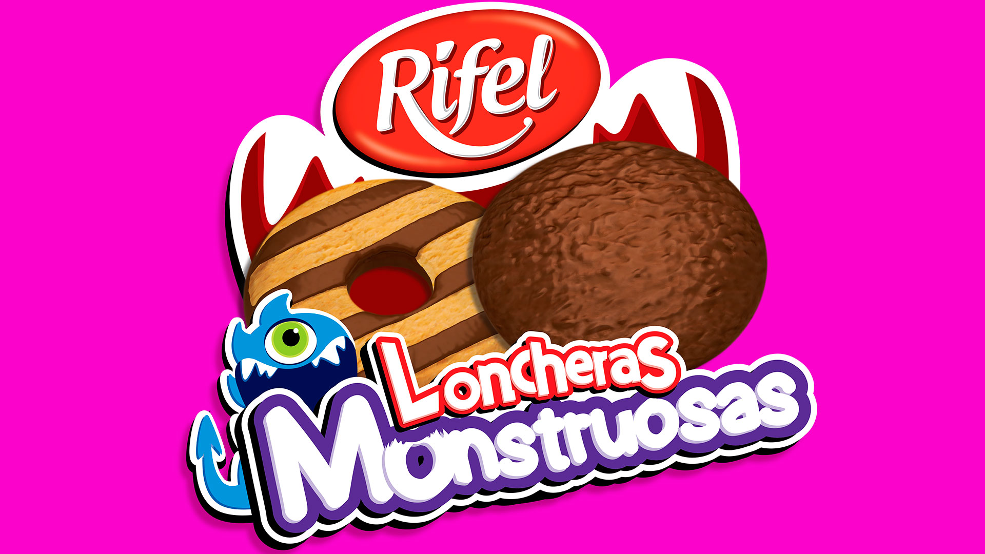 Rifel regresa con una monstruosa y divertida línea de galletas | Bienmesabe