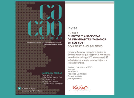 charla, cacao de origen, hacienda la trinidad