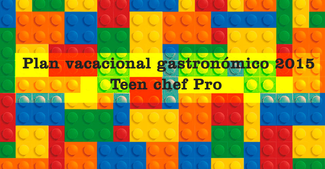 Curso vacacional, plan vacacional, teen chef pro, inglés