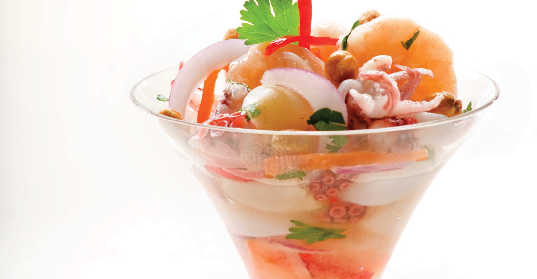 ceviche, mariscos, moluscos