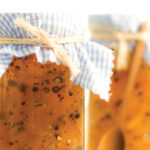 mermelada, naranja, pimienta negra