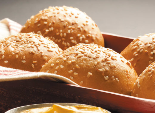 pan, hamburguesa, ajonjolí, bun