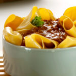 papardelle, boloñesa