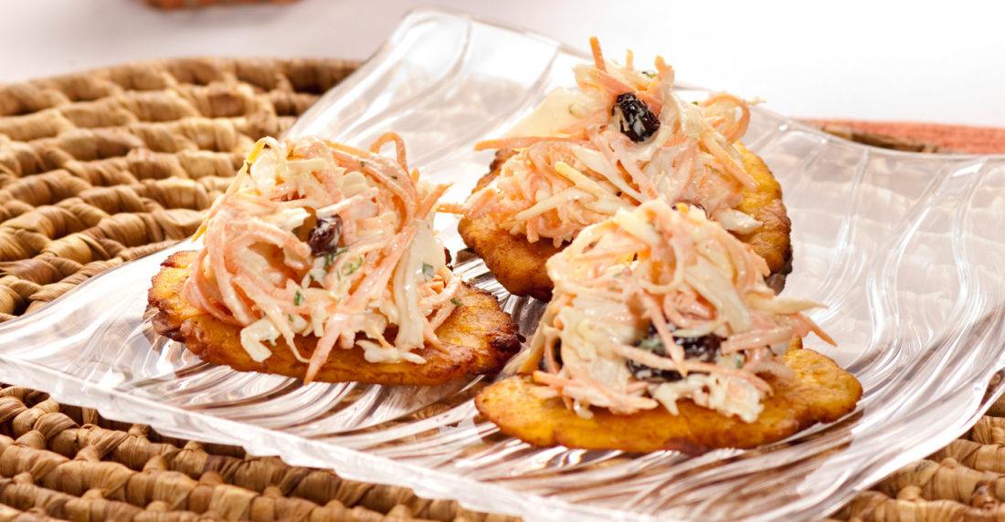 tostones, ensalada, recetas, recipe, victor moreno, chef, cocinero, diana baldera, ana teresa sanz