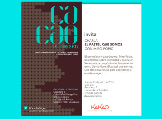 cacao de origen, hacienda la trinidad, miro popic, el pastel que somos, libro