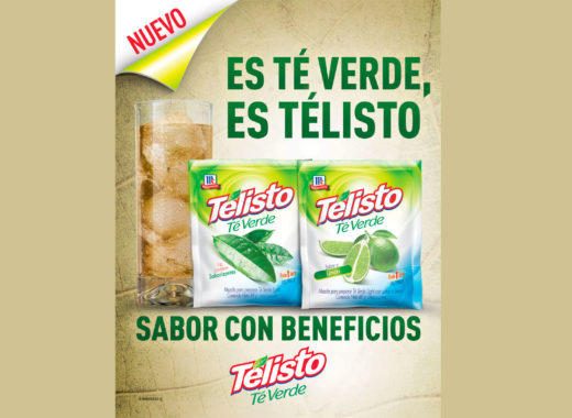 télisto, mccormick, té verde