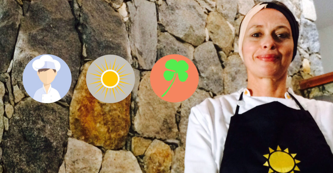 valentina inglessis, cocinera, chef, cocina holística, tarot, mérida, biólogo, transgénico, gastrobotánica