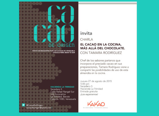 tamara rodriguez, ccao, chocolate, secadero 5, cacao de origen