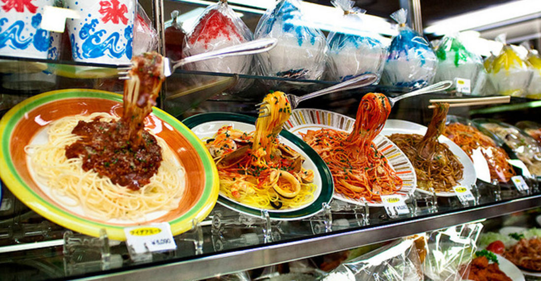 plastic foods, japon, japan
