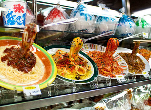 plastic foods, japon, japan