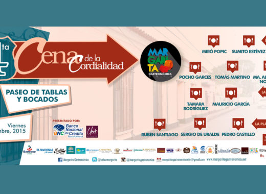 4ta cena de la cordialidad, margarita gastronomica