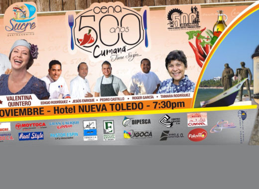 sucre gastronomico, cumana 500 años