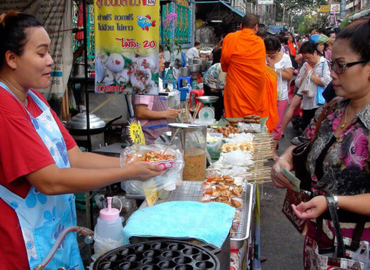 bangkok, comida callejera, tailandia