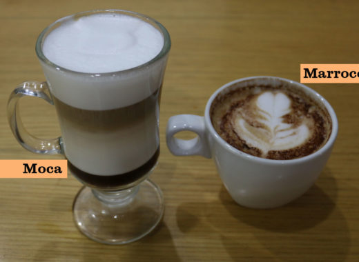 café, moca, marrocchino