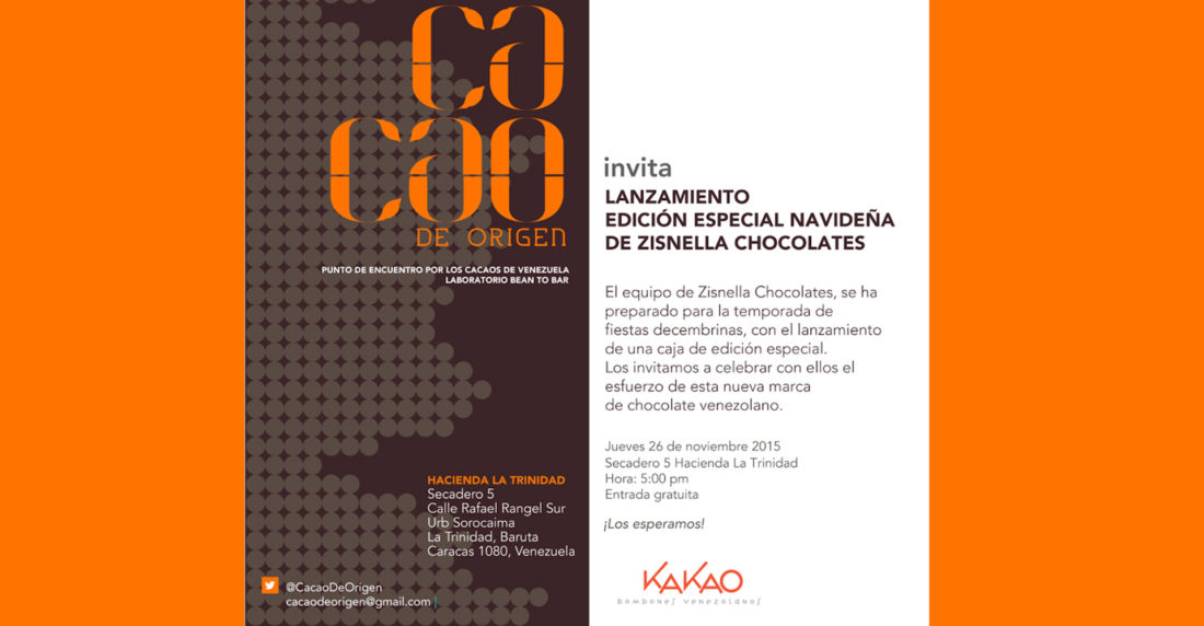 chocolates zisnella, cacao de origen