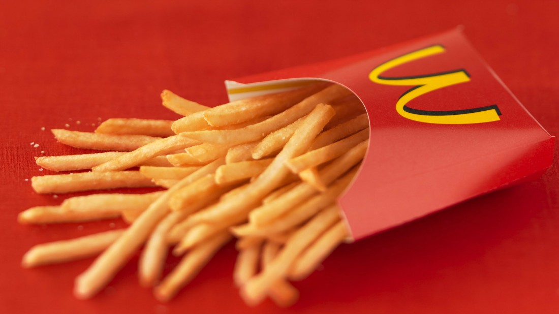 papas fritas mc donald's