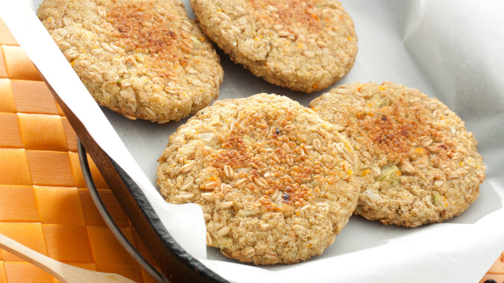hamburguesas, quinoa 