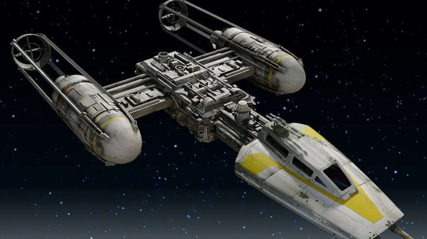 Hot Wheels Nave Caza Estelar Naboo N1 – Réplica Premium Star Wars, 11-15cm, Base Exhibición, Piezas Móviles